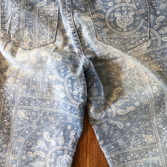 Seven7 paisley jeans - Picture 3 of 9